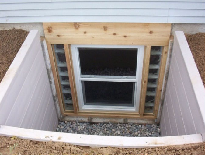 egress wood frame