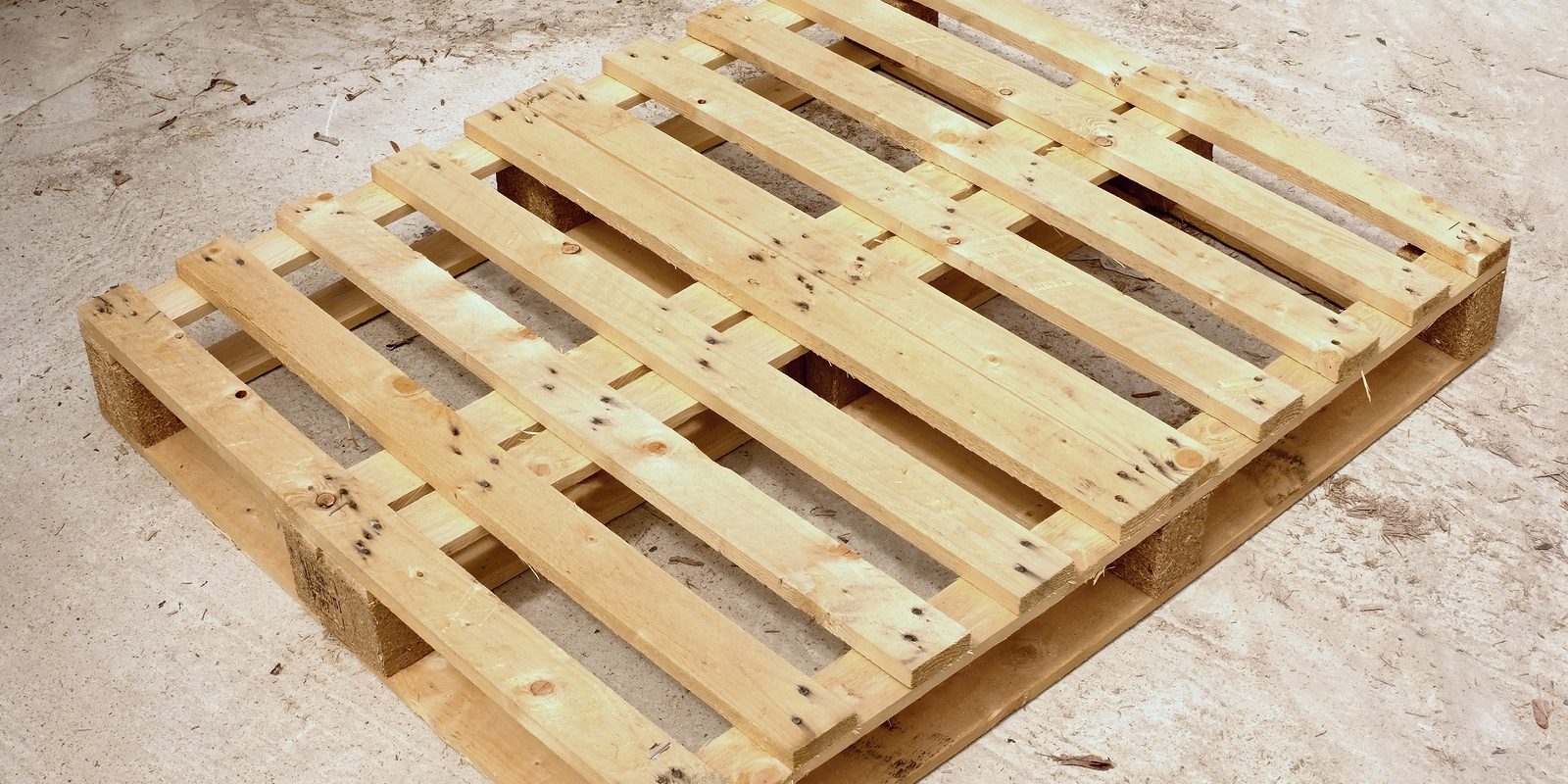 Wooden pallets are a cost effective material for use in home DIY projects
